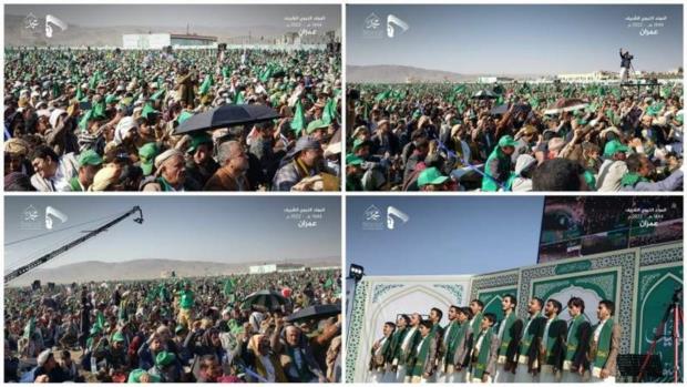 عمران تُحيي المولد النبوي الشريف باحتفال حاشد